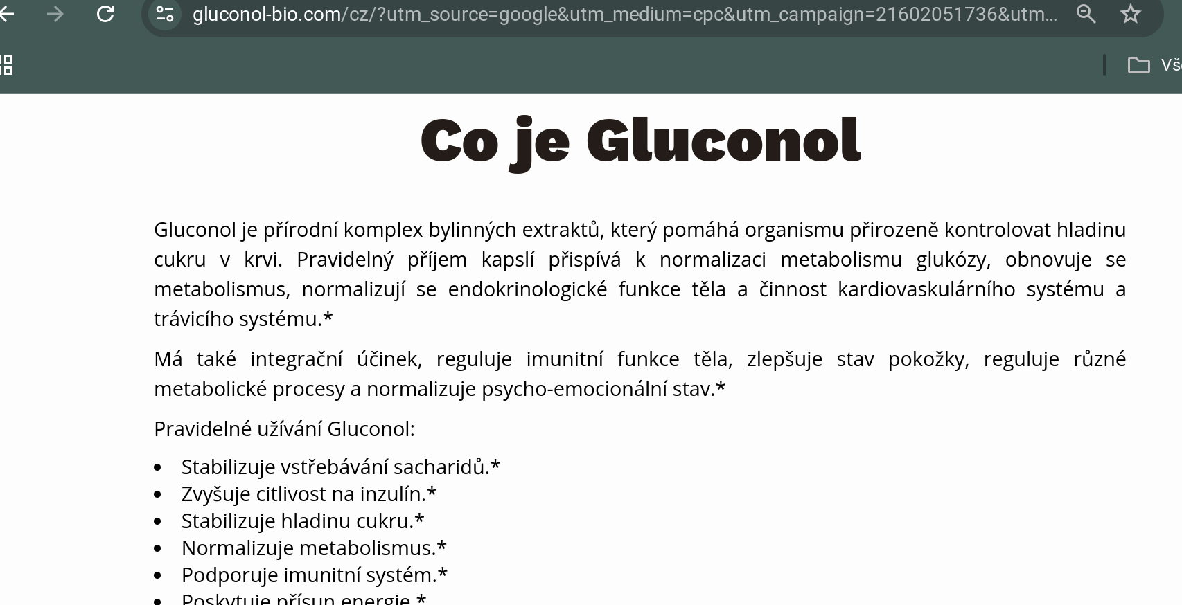 gluconol recenze