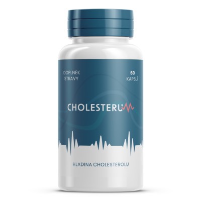 Přípravek Cholesterum na snížení cholesterolu.