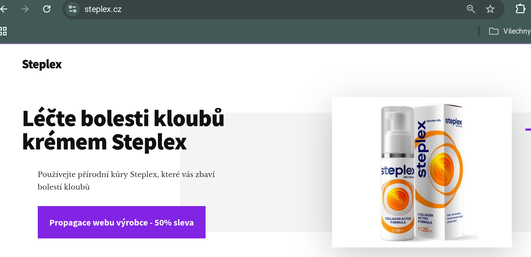 Že Steplex vyléčí klouby? Kdepak, jde o podvod! [recenze]